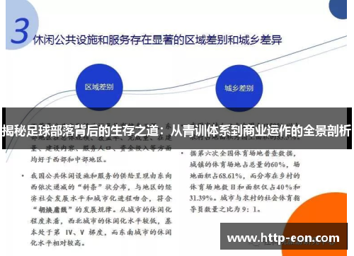 揭秘足球部落背后的生存之道：从青训体系到商业运作的全景剖析